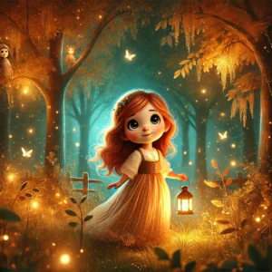The Enchanted Feather – A Fairy Tale for Kids | Magical Bedtime Story A young girl discovers a glowing feather in an enchanted forest, beginning her magical adventure
